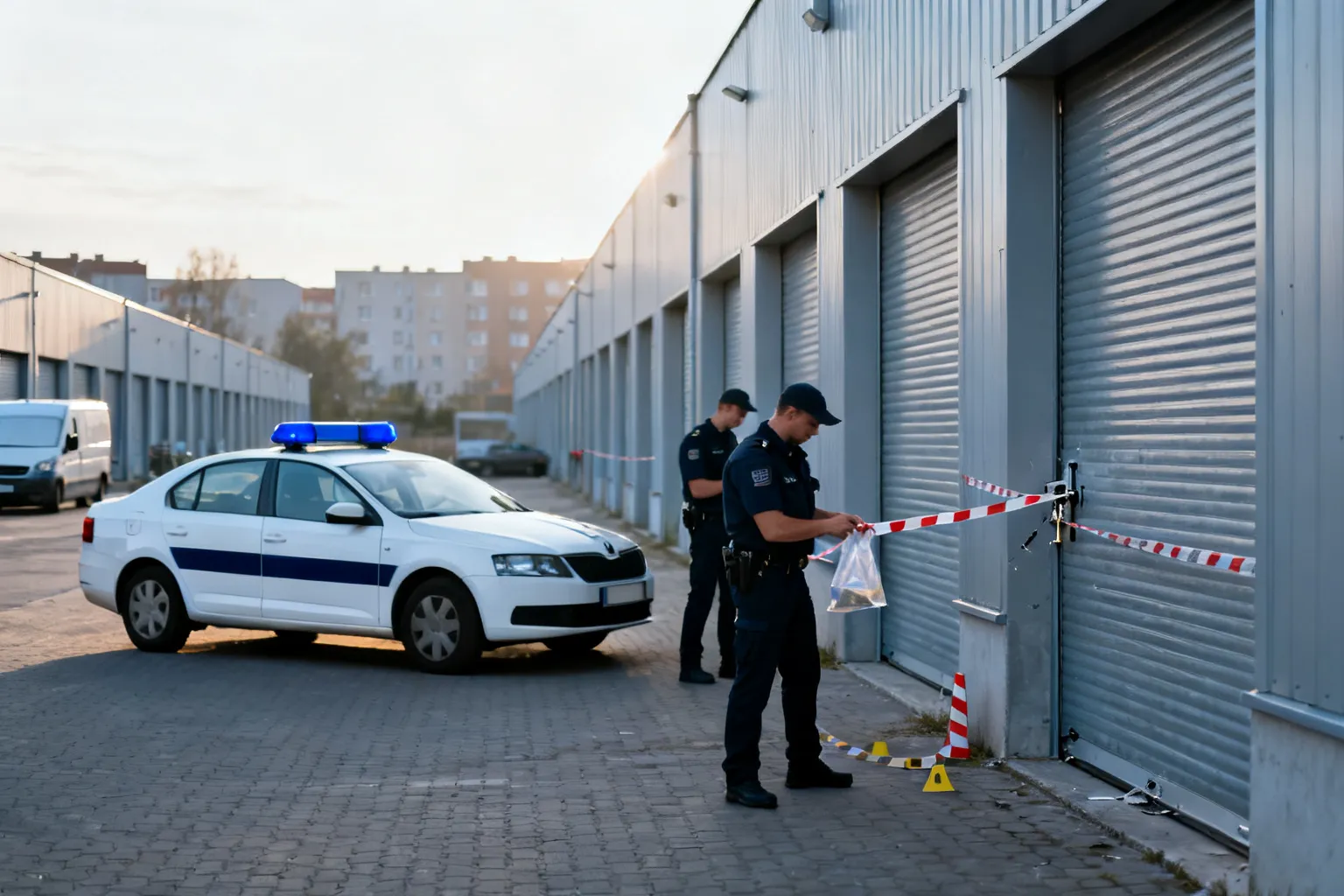 Trzy osoby zatrzymane po serii włamań do hurtowni z włosami; straty przekroczyły milion złotych