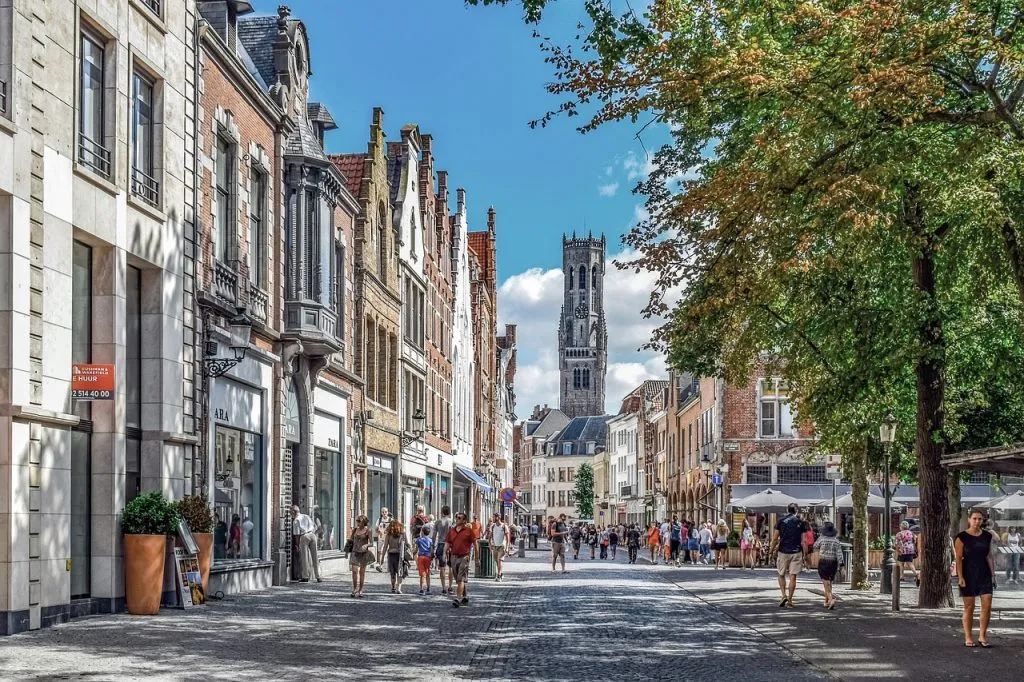 gdzie leży belgia