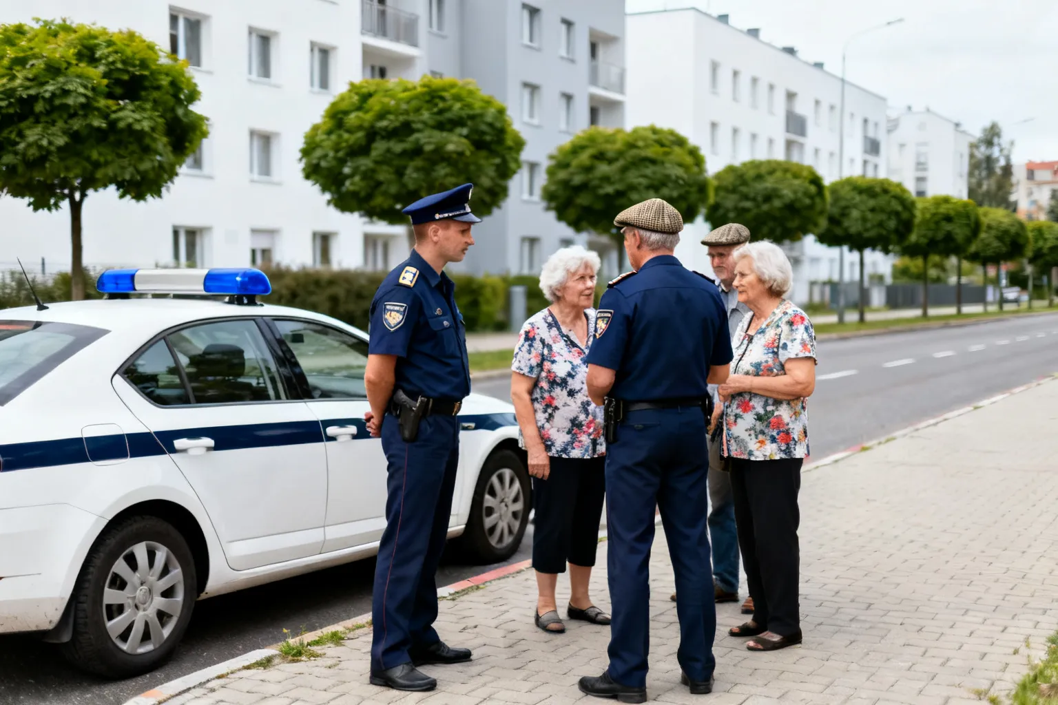 Policjanci z Gdańska rozmawiali z seniorami o bezpieczeństwie