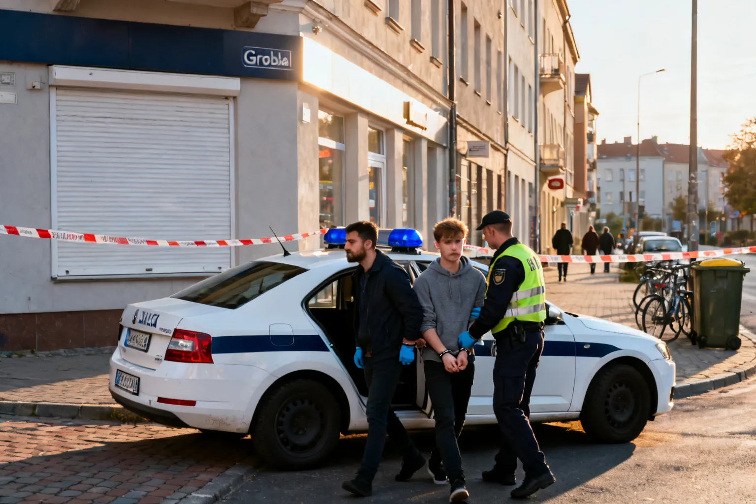 Włamanie do sklepu na ul. Grobla. Zatrzymano dwóch mężczyzn