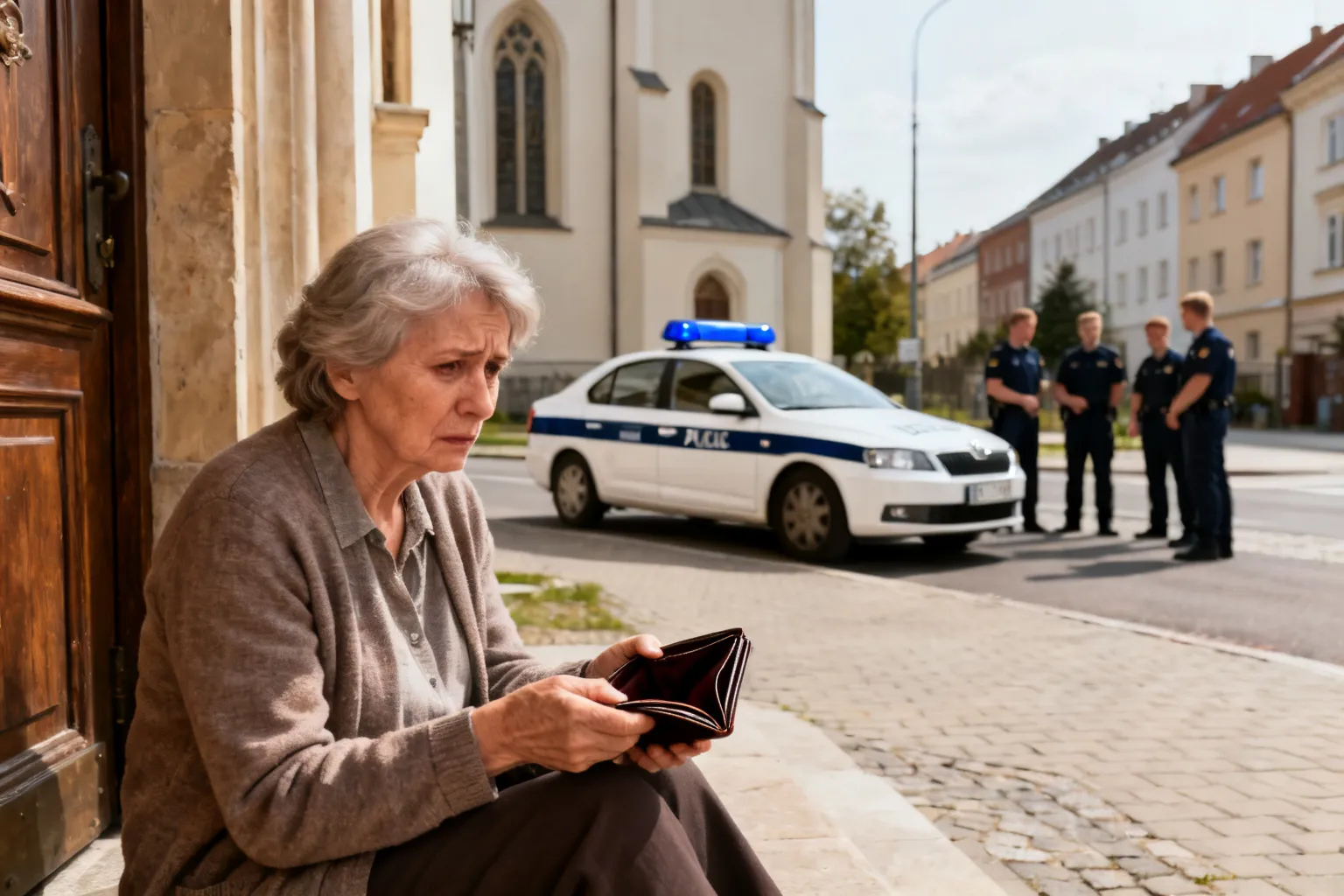Kradzież w kościele w Śródmieściu Gdańska — 73‑latka straciła 1500 zł