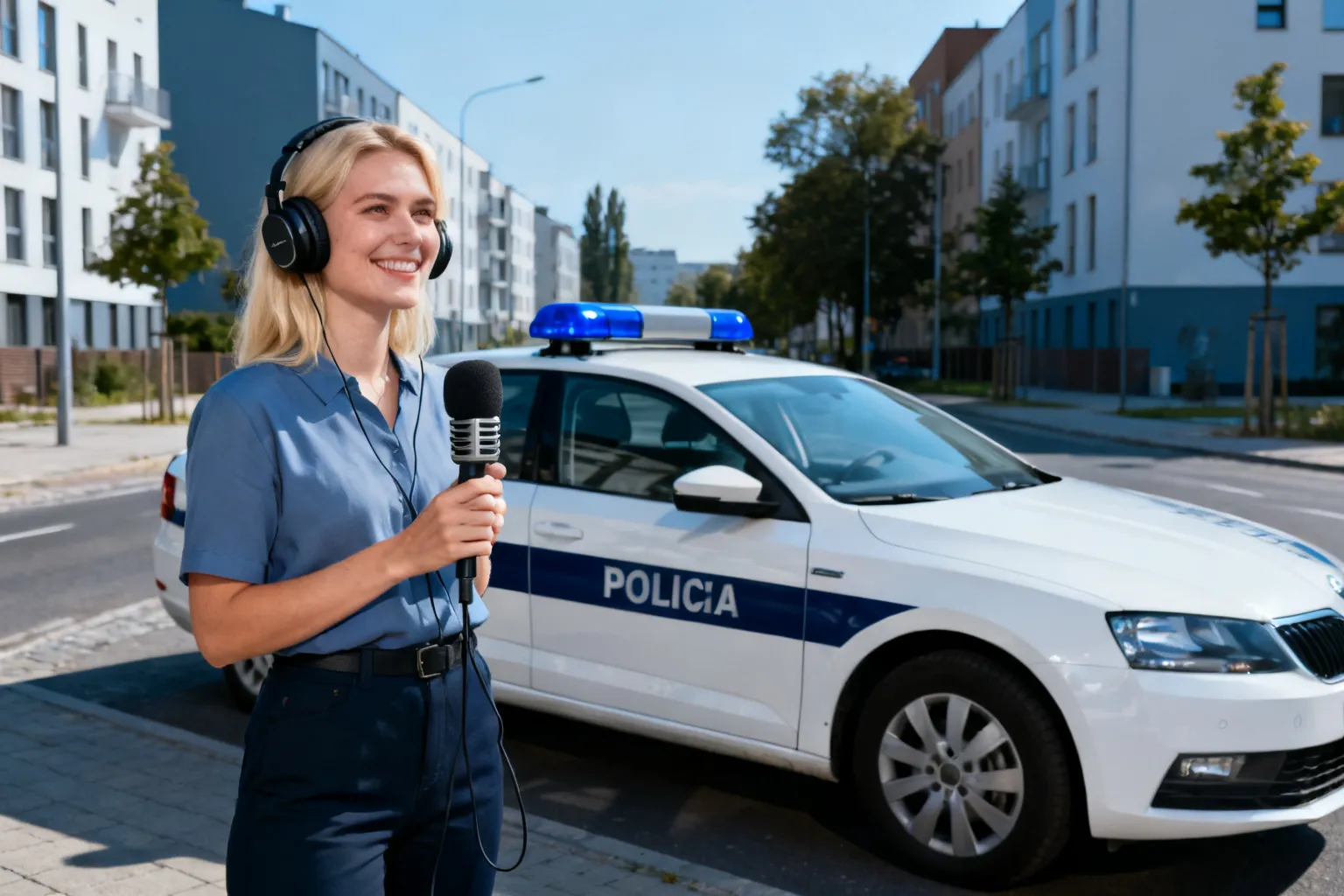 Rozmowy z blondynką …ale o Policji — podcast Komendy Wojewódzkiej w Gdańsku