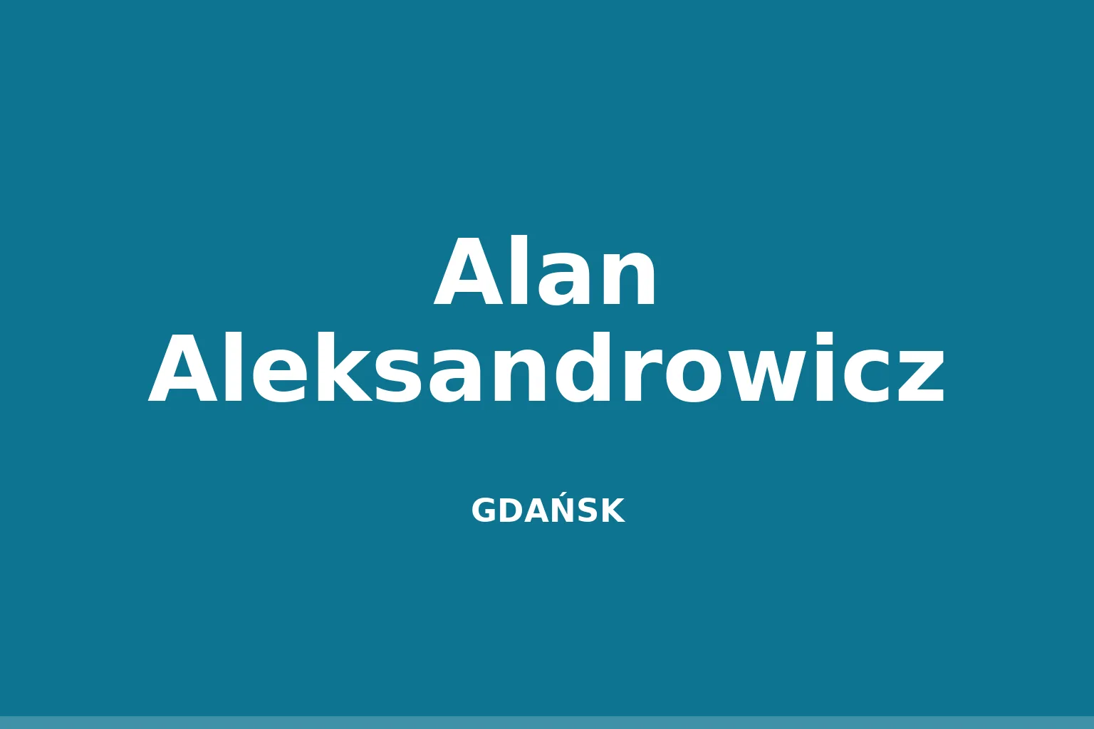 Alan Aleksandrowicz