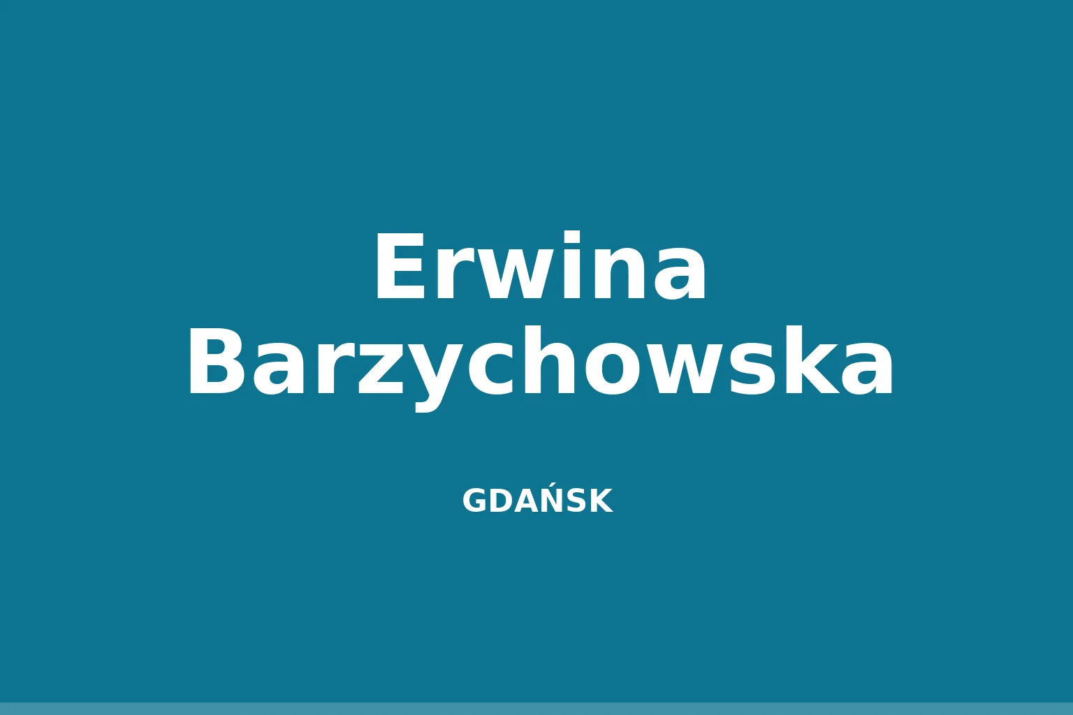 Erwina Barzychowska