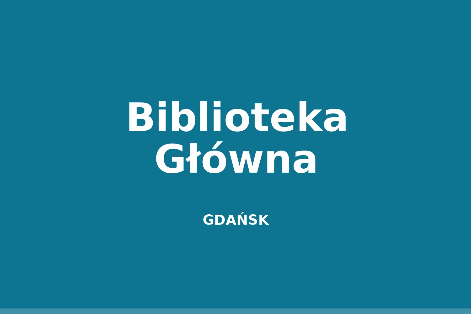 Biblioteka Główna